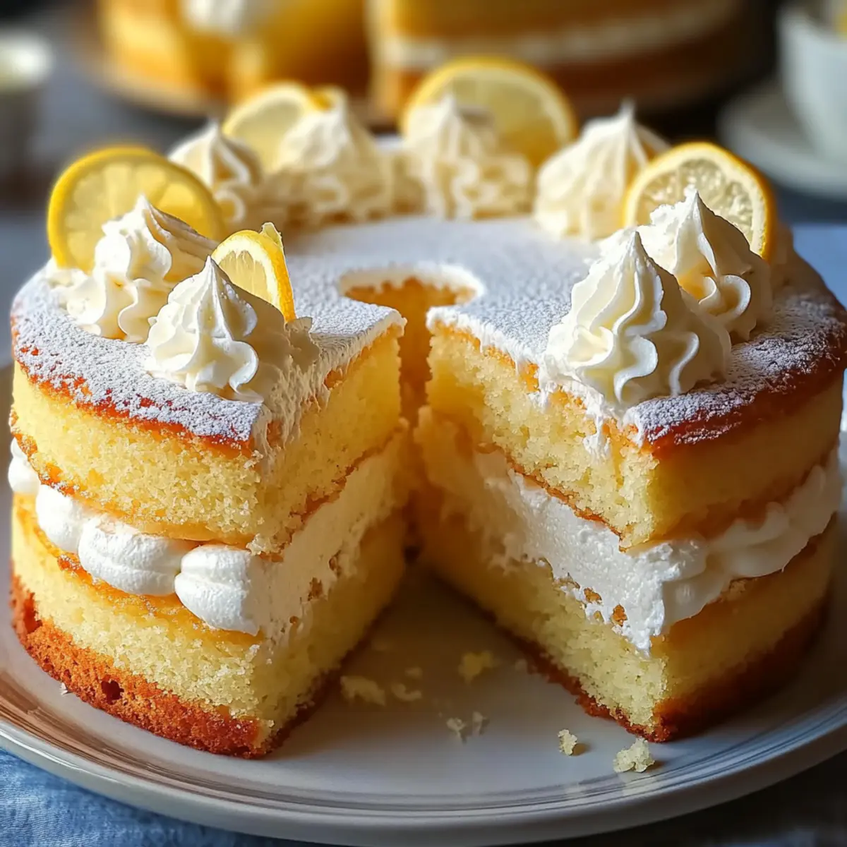 Lemon Cloud Cake