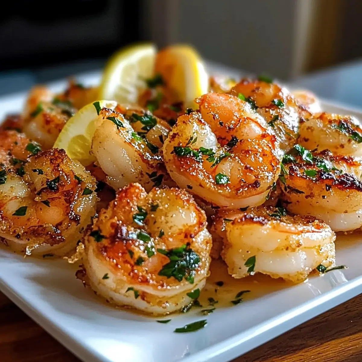 Garlic Parmesan Roasted Shrimp