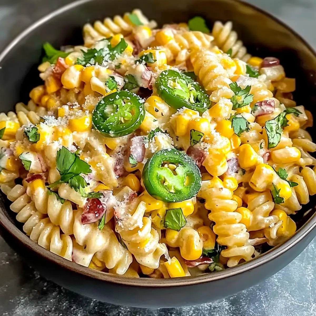 Mexican Street Corn Pasta Salad