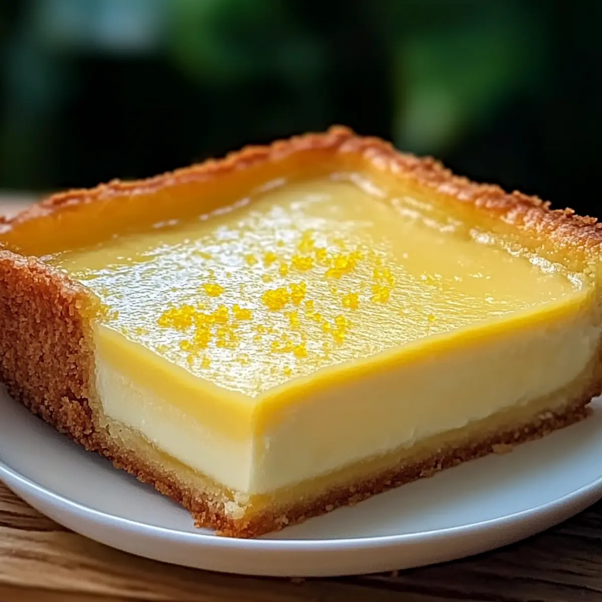Italian Grandma’s Lemon Custard Cake