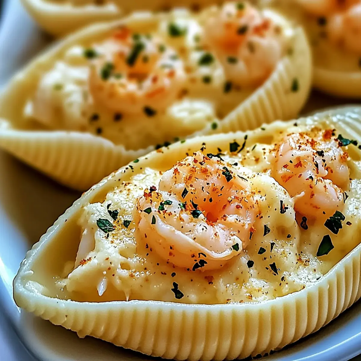 Seafood Stuffed Shells