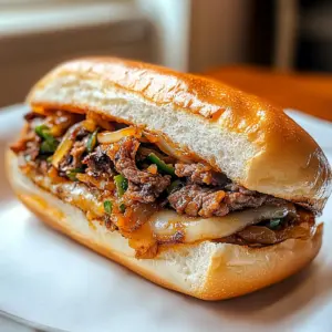Kimchi Bulgogi Cheesesteak