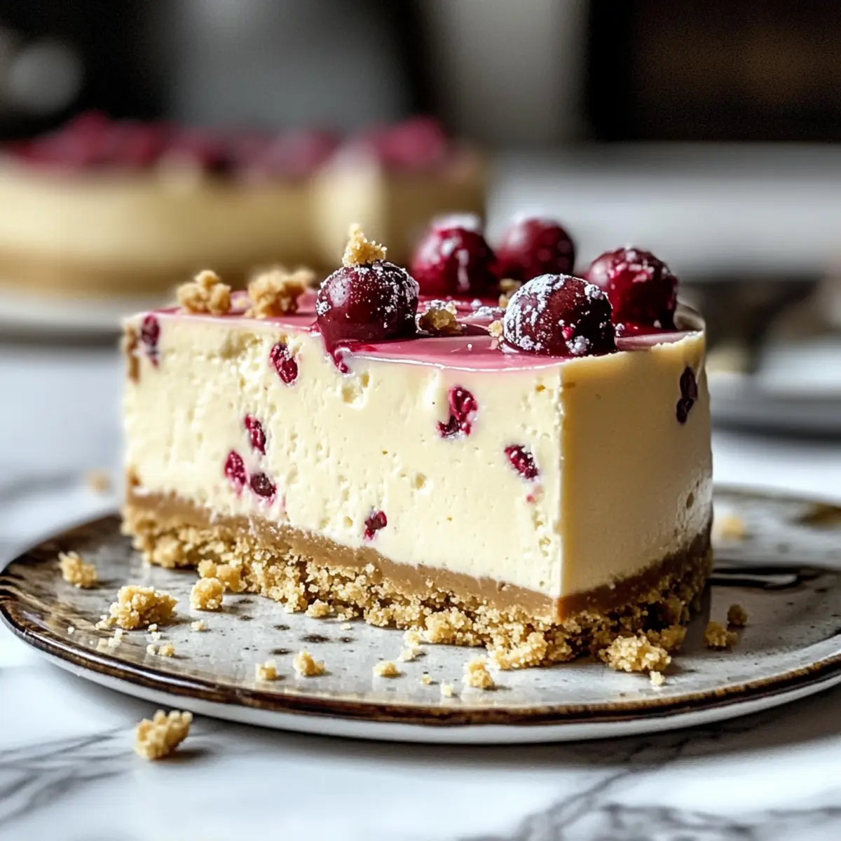 Sugar Cookie Cheesecake