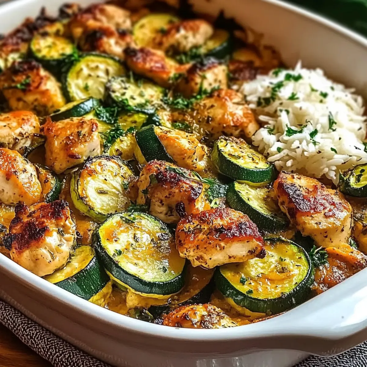 Chicken Zucchini Bake Recipe