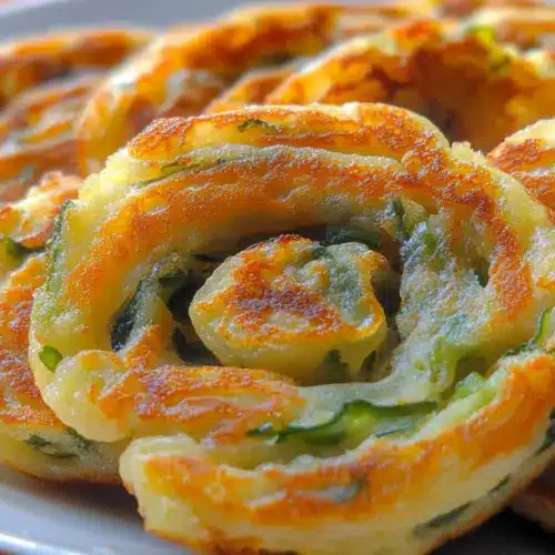Rice Paper Scallion Pancakes