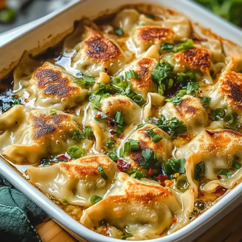 Thai Dumpling Casserole