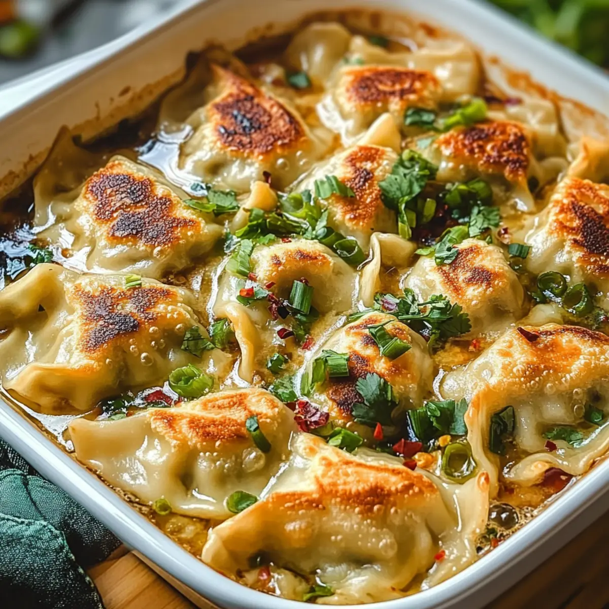 Thai Dumpling Casserole