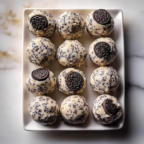 Cream Cheese Oreo Protein Balls