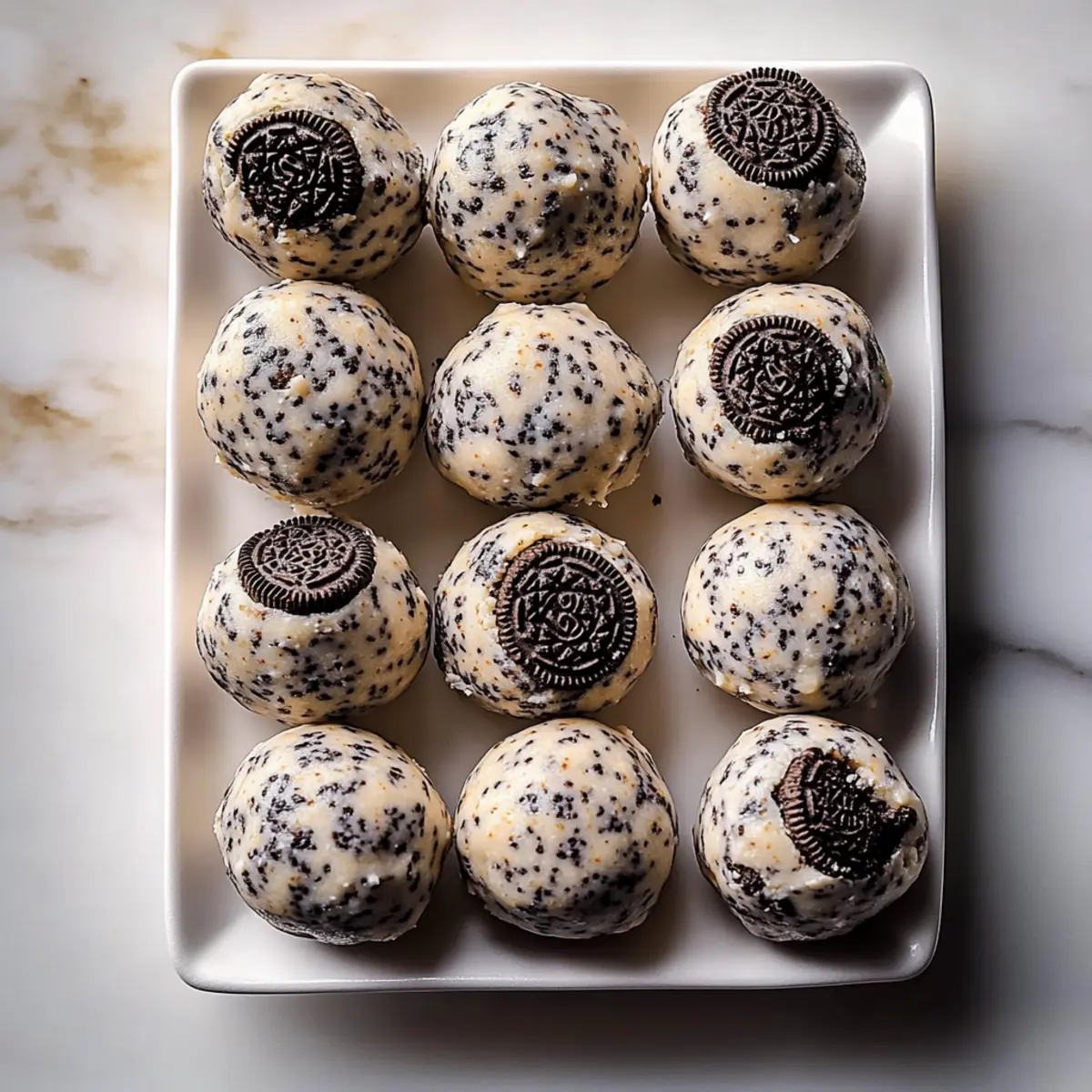 Cream Cheese Oreo Protein Balls