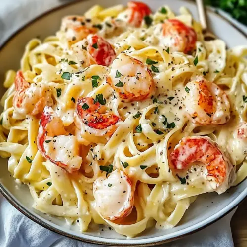 Lobster Alfredo Pasta