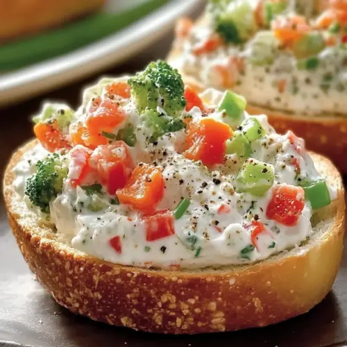 Veggie Cream Cheese Spread