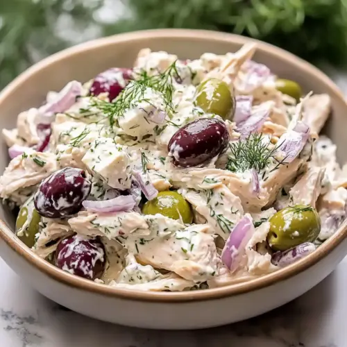 Tzatziki Chicken Salad