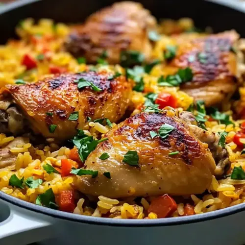 Portuguese One Pot Chicken & Rice