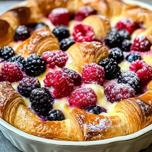 Berry Croissant Bake