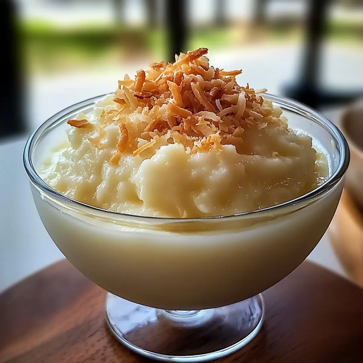 Brazilian Coconut Pudding