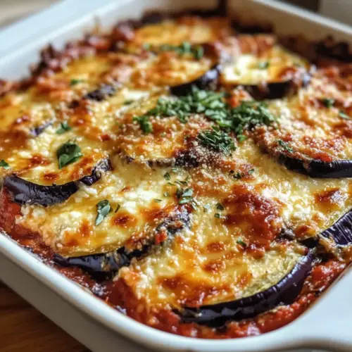 Vegetarian Ricotta & Eggplant Casserole