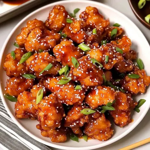 Korean Popcorn Chicken Bites
