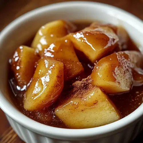 Slow Cooker Cracker Barrel Fried Apples