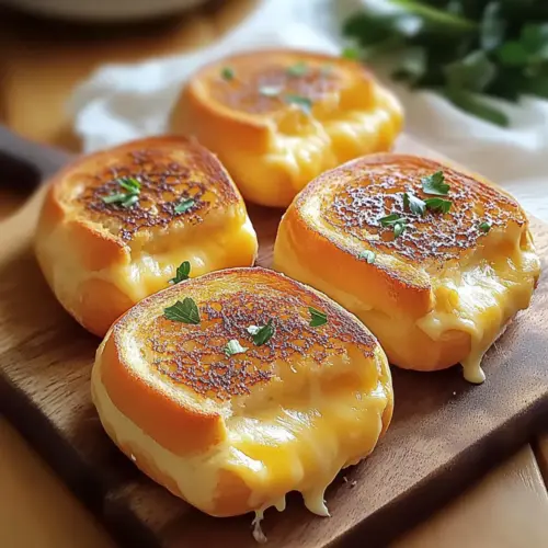 Mini Grilled Cheese Hawaiian Rolls