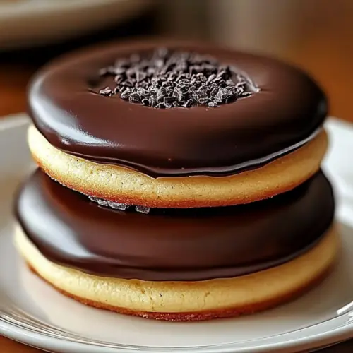 Boston Cream Pie Cookies