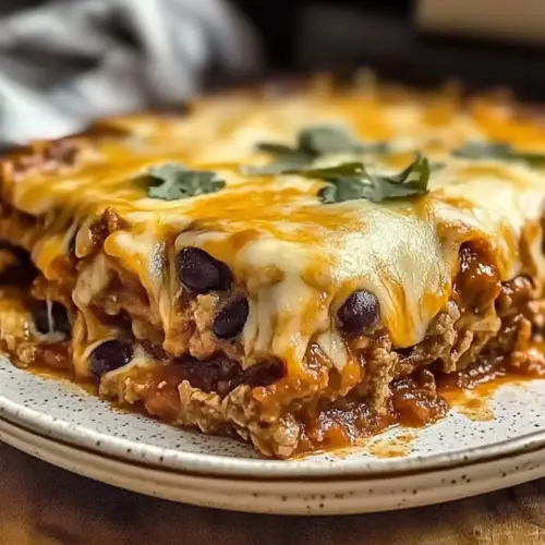 Beef Enchilada Casserole