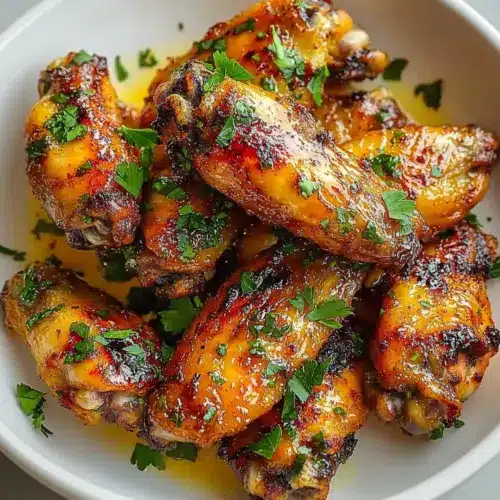 Cajun Garlic Chicken Wings