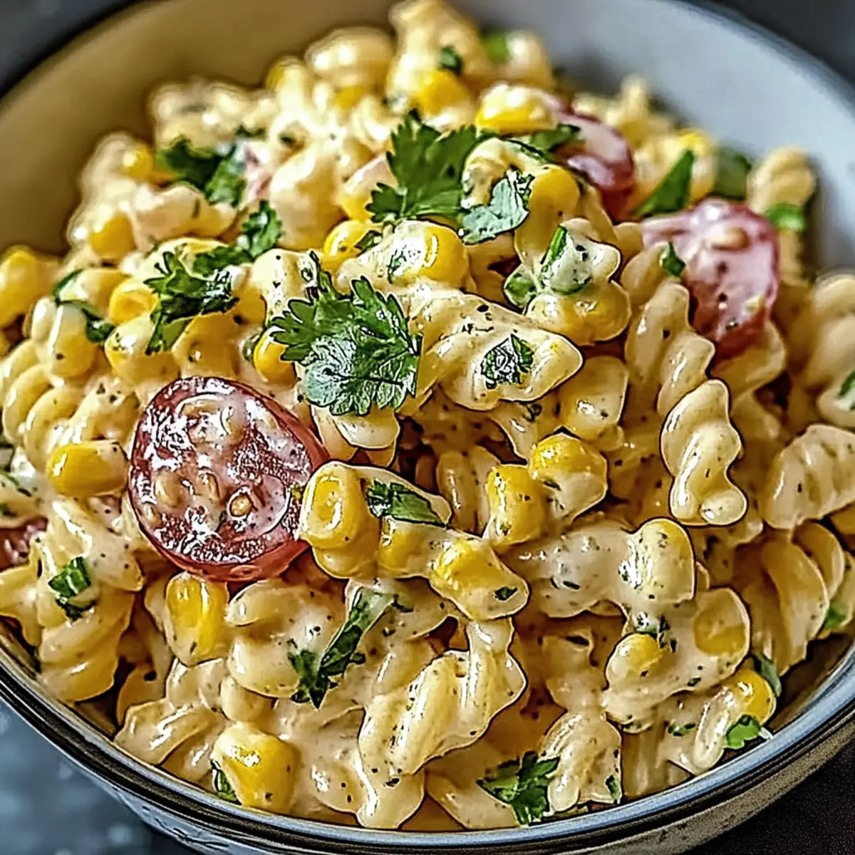 Mexican Street Corn Pasta Salad