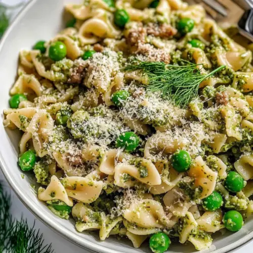 Spring Pasta Salad With Protein