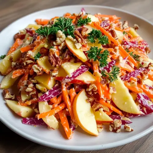 Crunchy Apple Carrot Salad