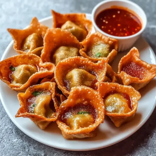Crispy Curry Vegetable Wontons