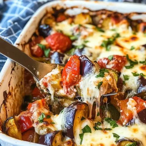 Mediterranean Roasted Vegetable Casserole